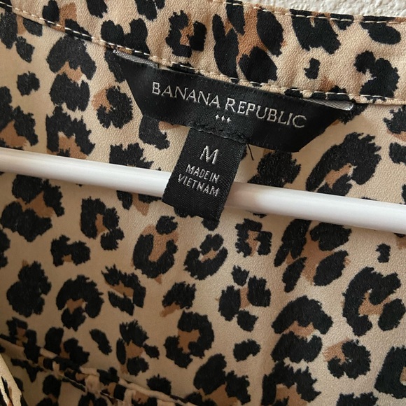 Banana Republic Leopard Print Shirt - Picture 4 of 4